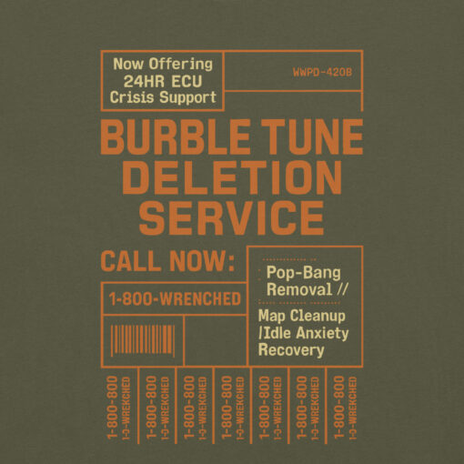 BURBLE TUNE DELETION TEE - Image 2